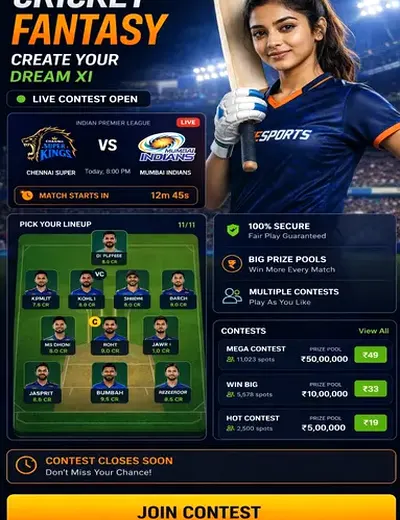 Fbdking (fbd series king) fantasy cricket & matchday visual 3